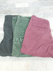 ◇ 《 TOMMY HILFIGER まとめ売り3点セット サイズ29&30 パンツ メンズ 》 P