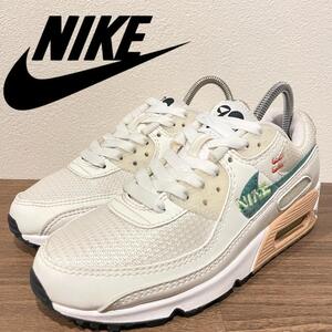 NIKE WMNS AIR MAX 90 SE ナイキ エア マックス 90 ホワイト レディース ローカットスニーカー DO9850-100 カジュアル 22.5cm 