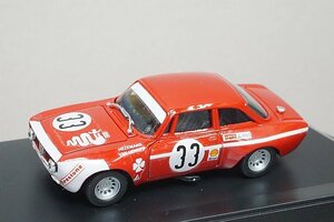 PROGETTOK プロジェットK 1/43 Alfa Romeo アルファロメオ ジュリア GTAJ ハラマ耐久 1300GTA 1972 #33 PK2060