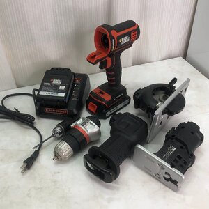 $OG$ BLACK&DECKER 18V マルチエボ EVO 電動工具 マルチツール セット インパクト DIY A2409-012