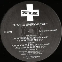 英12" GTO Love Is Everywhere P12NOMU8 NovaMute /00250