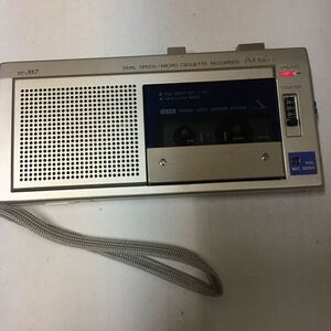 AIWA アイワ マイクロカセットレコーダー TP-M7 昭和レトロ