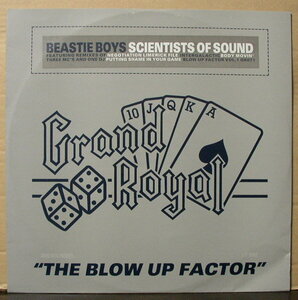 ビースティ・ボーイズ BEASTIE BOYS - SCIENTISTS OF SOUND - THE BLOW UP FACTOR /輸入盤/中古12インチ!!2631