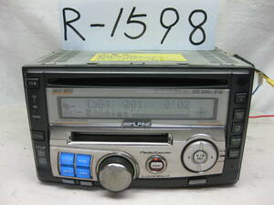 R-1598　ALPINE　アルパイン　MDA-W910J　MP3　MDLP　2Dサイズ　CD&MDデッキ　補償付き