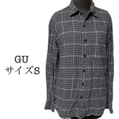 GU チェック柄 シャツ サイズS インナー アウター