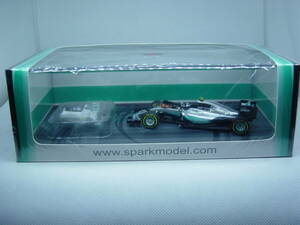 spark 1/43 MERCEDES AMG F1 W07 2nd Place Abu Dhabi GP 2016 World Champion #6 N.Rosberg メルセデス ロズベルグ ワールドチャンピオン