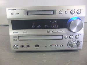 890551 ONKYO オンキョー FR-N7NX システムコンポ CD/MDチューナーアンプ