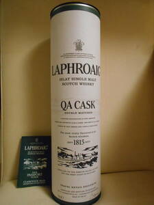 ラフロイグ クォーターカスク　免税店限定品　希少ボトル　LAPHROAIG QA CASK 1000ml TRAVEL RETAIL EXCLUSIVE