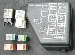 ミニカトッポH31AヒューズボックスカバーAC電動ファンH36Aリレー