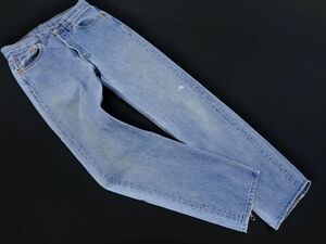 LEVI’S リーバイス 501-0191 USED加工 ボタンフライ デニムパンツ size28/青 ■■ ☆ eha7 レディース