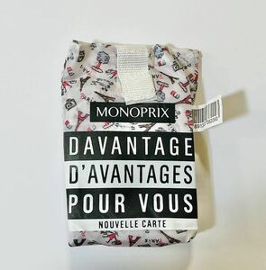 モノプリ MONOPRIX エコバッグ エッフェル塔 旧デザイン エコバック パリ 限定 新品 バッグ 希少フランス