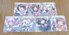 アイドルマスター　モバマス展　ミニ色紙　7枚セット　デレマス