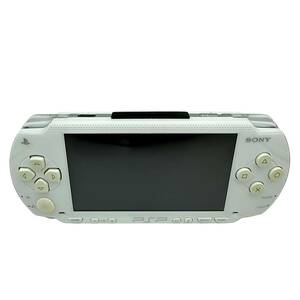 【1円スタート】PlayStation PSP 1000シリーズ ホワイト バッテリー欠品 通電未確認