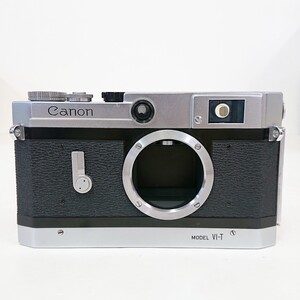 1円 美品【コレクター放出品⑥】『CANON MODEL VI-T 6T CAMERA ボディ』キヤノン レンジファインダー フィルムカメラ シャッター◎ 写真