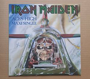 国内盤12inch◎アイアン・メイデン『エイシズ・ハイ』EMS-50148 東芝EMI 1985年 Iron Maiden / Aces 5曲入ミニアルバム