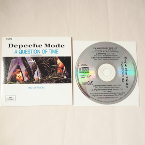 ◆ 限定ナンバー入り Depeche Mode デペッシュ・モード / A Question Of Time ライブ入り 1987年 フランス盤CD 送料無料 ◆