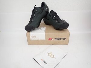 【未使用展示品】SIDI/シディ MTBシューズ Gravel グラベル BLACK DARK GREEN Size 43(EUR) 27.5(JP) 元箱付 ◆ 701A4-34