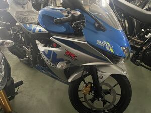 ※入札前要問合せ※ GSX-R125 ABS 2020年モデル 未使用車 屋内保管 エクスター 青銀GPカラー スズキ創立100周年記念 限定カラー