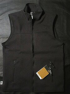 本物正規◆ノースフェイス◆ニット フリース ベスト FRONT RANGE VEST■M■黒■新品■アメリカ限定■KS7