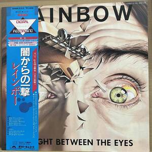 LP■HR/HM/Rainbow/Straight Between The Eyes/Polydor 28MM 0152/Japan Press 82年Orig Obi 帯 美品 美盤/レインボー