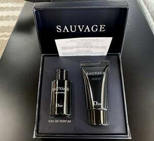 新品未使用■ディオール Dior SAUVAGE 香水DIOR ソヴァージュEAU DE PARFUM 10ml SHOWER GEL 20mlソバージュ