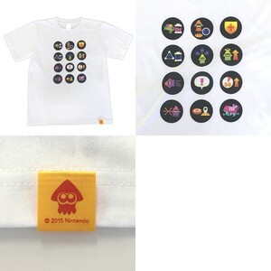 新品 スプラトゥーン × TOWER RECORDS 期間 限定 コラボ イカ アイコン Tシャツ 半袖 XL Splatoon　タワレコ タワーレコード 2016年