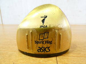 ■asics アシックス パークゴルフクラブ Spirit Flag Back Cavity WS-3 約533g IPGA 現状品＠120(05)