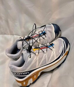 SALOMON サロモン シューズ スニーカー XT-6 メンズ スポーツ ライトグレー EUR38 2/3