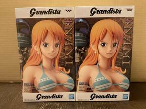 ONE PIECE ワンピース Grandista -THE GRANDLINE LADY- NAMI ナミ 2個セット フィギュア プライズ 新品 未開封 同梱可