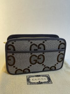 ■【美品】 グッチ Gucci ショルダーバッグ ミニ メンズ ベージュブラウン