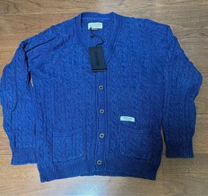 新品未使用　NEIGHBORHOOD FISHEMAN/CARDIGAN.LS INDIGO Mサイズ カーディガン ニット