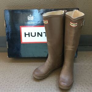 ★【 HUNTER 】★ Tall Wellngton Boots レディース レインブーツ 長靴★サイズUK4