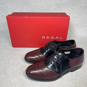 リーガル 22.5cm相当 SaddleOxfordShoes ワインブラック