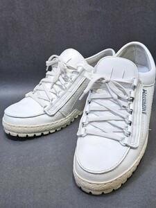 10-78-80　MEPHISTO メフィスト　スニーカー ホワイト　AIR-RELAX　本革　レザー　EUR:8　US:８1/2 約26.5㎝