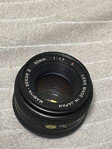 ジャンク品　マミヤ　セコール　E　50ｍｍF1.7