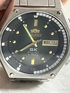 オリエント　ORIENT SK Crystal 自動巻21JEWELS 防水