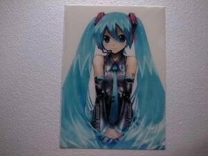 初音ミク　クリアファイル　単品　グッスマくじ　コンプティーク 2011年11月号表紙 イラスト KEI　CF1927【全国一律185円発送】