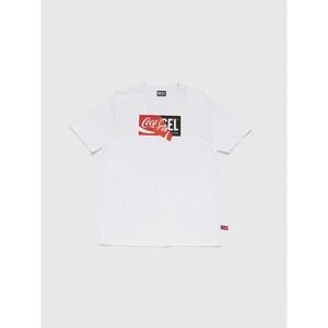 DIESEL Tシャツ Coca-Cola コカコーラ コラボ ホワイト XL ディーゼル