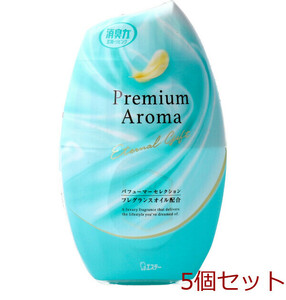 お部屋の消臭力 玄関 リビング用 Premium Aroma エターナルギフト 400mL 5個セット