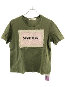 UNDER COVER アンダーカバー TEE NIGHTMARE プリントTシャツ カーキ 1 ITW822X5I328