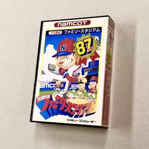 即決！良品！FC 「プロ野球ファミリースタジアム 87年度版：ファミコン ファミスタ 」送料込！