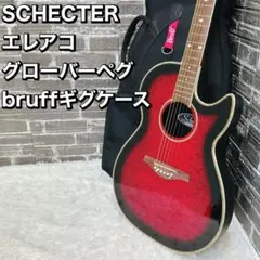 SCHECTER エレアコ グローバーペグ bruffギグケース