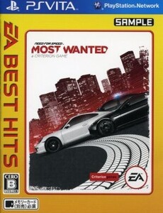 ニード・フォー・スピード モスト・ウォンテッド EA BEST HITS/PSVITA