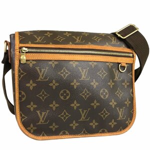 【1円～】 ルイヴィトン LOUIS VUITTON バッグ ショルダーバッグ モノグラム メッセンジャーPM M40106 MI0056 レザー ブラウン 中古