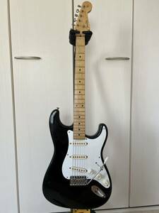 フェンダー FENDER JAPAN ST-54-95LS 2002 STRATO CASTER エレキギターブラック 中古クラプトンモデル美品