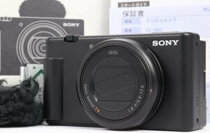 【 良品 | 動作保証 】 SONY VLOGCAM ZV-1 II ZV-1M2 ブラック