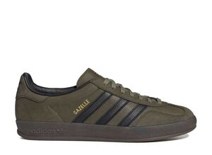 adidas Originals Gazelle Indoor "Focus Olive/Core Black/Gum" 25.5cm IH4772