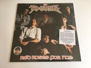 【未開封シュリンク】The Pogues / Red Roses For Me LP ENIGMA US ST-73225 84年1stハイプステッカーあり状態良好美品