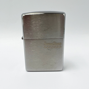 【Zippo】 ジッポ ライター セブンスター SEVENSTAR 16年 シルバー 着火未確認 火花確認 中古品 二次流通品 【3664】