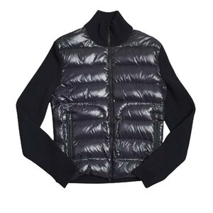 MONCLER モンクレール 【men1405D】 MAGLIONE TRICOT CARDIGAN フロントダウン切り替えニットジャケット ダウン モンクレールジャパン HC